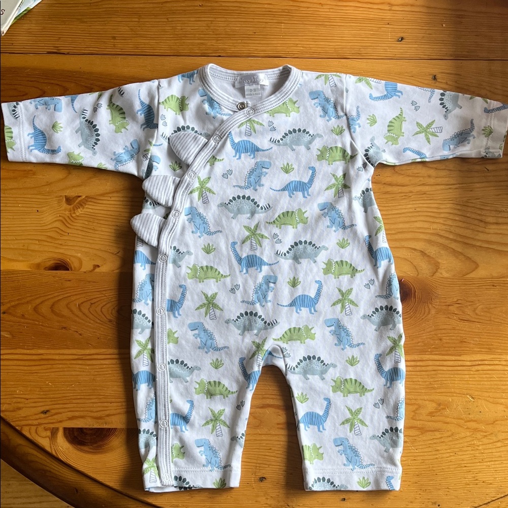 Kissy Kissy Dinosaur PJs 0-3 months